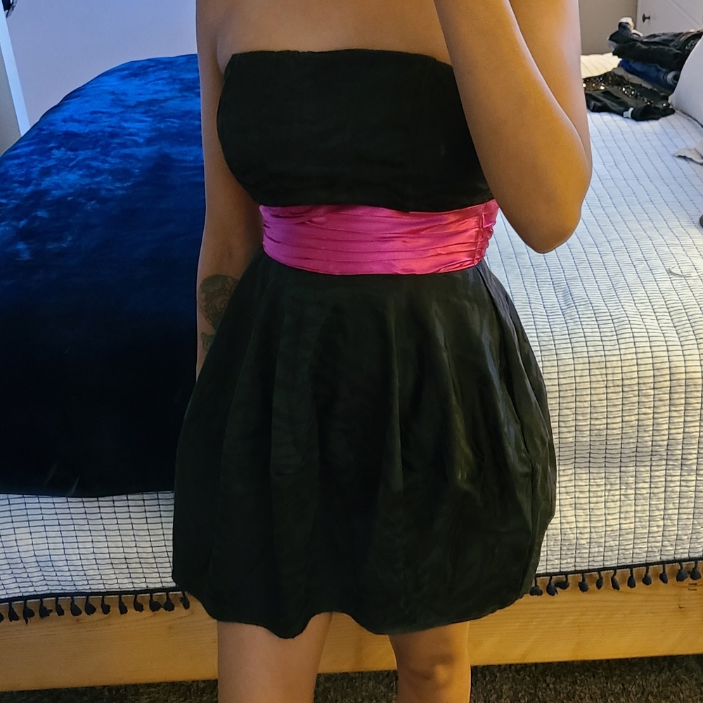 Strapless party dress
